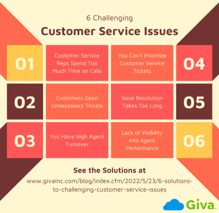 Resolving customer issues